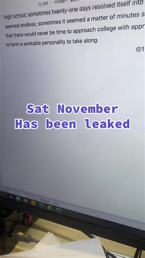 We have the November sat Paper,link in bio #sat #satmath #satprep #algebra #sattest