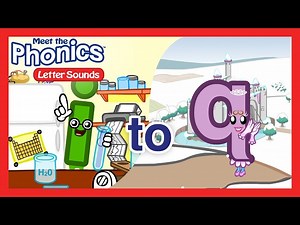 Meet the Phonics Letter Sounds | Mini-Lesson 2 "i-q" | Preschool Prep Company - Videos For Kids