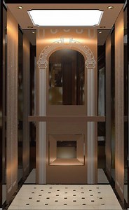 [Hot Item] Gearless Drive Machine Room Passenger Elevator Lift