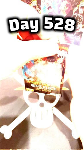 Day 528 of opening up a One Piece pack until I pull a ￼manga rare! #onepiece #chowder #korean #tcg