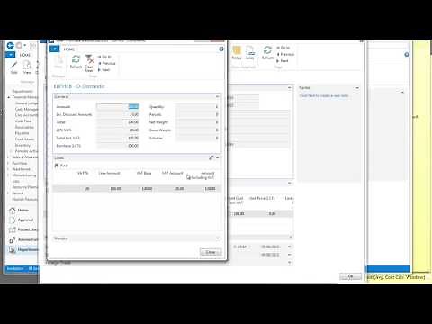 Dynamics NAV: VAT Basics