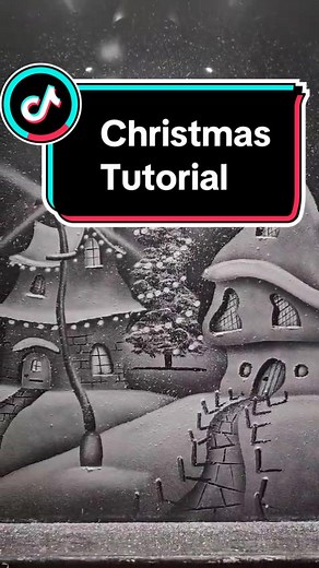 DIY Snow Graffiti Tutorial: Christmas Craft Window Art