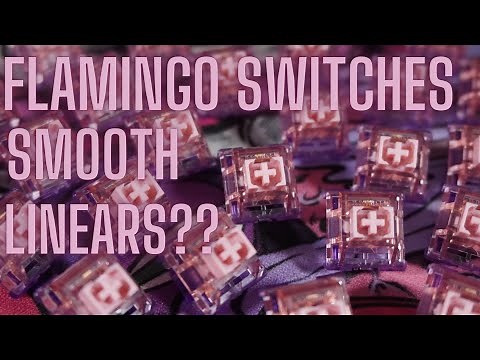 Epomaker Switches: Flamingo Linear Switch! Smooth but? Full Review and Soundtest on Vega 65