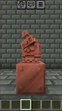 Copper Golem Form Oxidized To Normal And Back To Oxidized