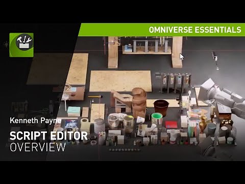 Using the Script Editor to Create and Edit Python Scripts in Omniverse