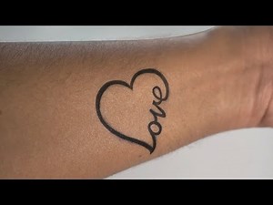 How to Make Your Own Tattoo at Home | 4 Simple Tattoo Ideas