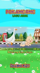 4.8M views · 28K reactions | Pok Ame Ame Belalang Kupu Kupu Siang Makan Nasik Kalau Malam Minum Susu | Lagu Anak Anak Balita Populer Indonesia Lagu anak2 Anak Baik Lagu anak balita Lagu anak kecil Lagu anak bayi Musik anak Kartun anak Animasi anak #laguanak #laguanakanak #pokameame | Candra Anggratama Pak Chen | Facebook