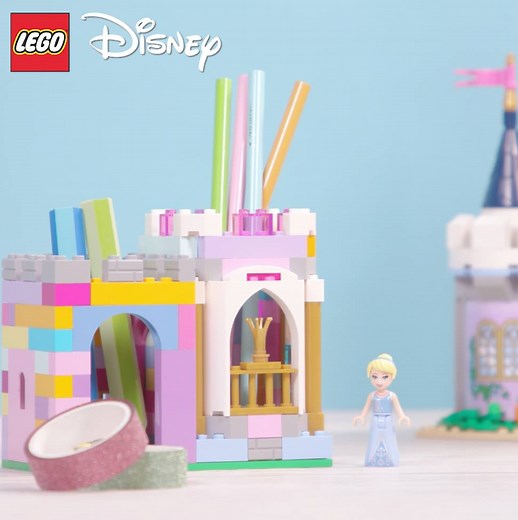 353K views · 667 reactions | Turn your LEGO collection into a DIY Disney Princess pen pot. The best transformation since pumpkin to carriage. ✨ | LEGO | Facebook