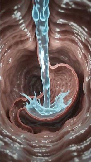 What Happens Inside Your Body When You Drink Water? 💧🧬 | Amazing Body Reaction