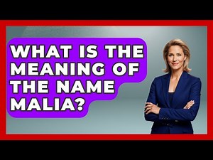 What Is The Meaning Of The Name Malia? - Archaeology Quest