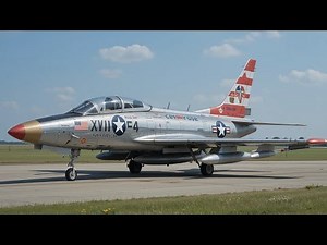 Title:F-86 Sabre 1955 – America’s Legendary Jet Fighter That Ruled the Skies