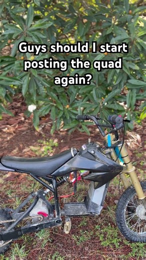Should I post the quad again? #fypシ #tuff #edit #razor #quad #atv #ebike #dirtbike #viral #surron