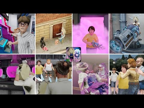 All Cutscenes In Ice Scream 8- Final Chapter: New Update In Ice Scream 8 || Rod's Face Reveal Video