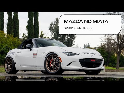 Mazda ND Miata on Apex SM-8RS Forged Wheels