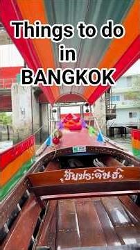 THINGS TO DO IN BANGKOK in 1 Day #RiverCruise #Cafés #MegaMalls