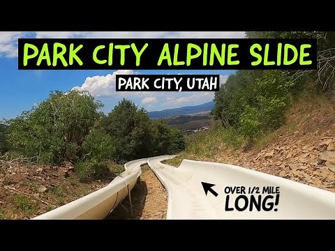 Alpine Slide at Park City Mountain Resort (Park City, Utah)