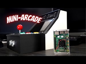 Raspberry Pi Arcade! 3D PRINTED!
