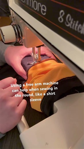 A free arm sewing machine can help you sew in those hard to reach places 💫