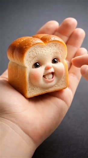 Cutest Bread Baby Eating Bread 🥖👶 ASMR Chewing#BreadBabyASMR #ASMRShorts #CuteASMR