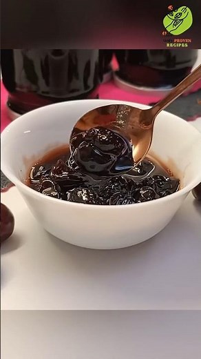 The Secret to Whole Cherries in Jam 🍒