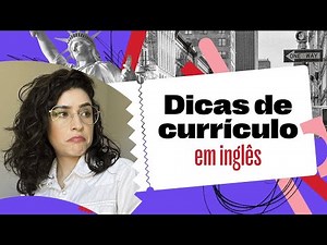 Métodos para fazer currículo em inglês