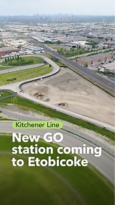 11K views · 146 reactions | There’s a brand new station coming to the Kitchener GO line! Construction has started on Woodbine GO, located along Highway 27 and nestled between the existing Etobicoke North and Malton GO stations. When completed, the new station will help unlock more service, making it easier to get to destinations like Pearson International Airport, Union Station, Humber Polytechnic, Woodbine Racetrack and more. Learn more: https://bit.ly/3Gjnj63 | Metrolinx | Facebook