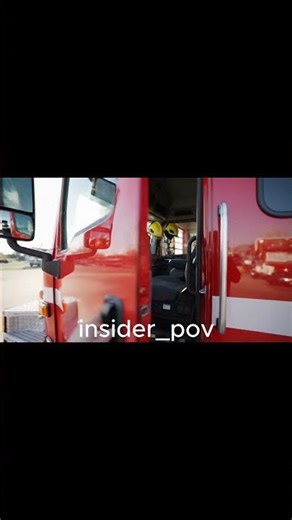 Ultra-realistic POV Driving a Fire Truck #POV #firetruck #firefighter #trending