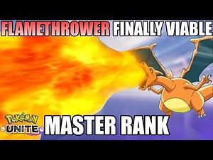 FLAMETHROWER IS FINALLY VIABLE LANE CHARIZARD MASTER RANK GAMEPLAY