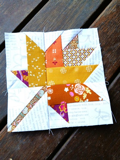 Autumn Leaf Foundation Paper Piecing Pattern: FPP Digital Download - Etsy