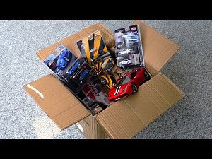 A Box Full Of NEW Model Cars