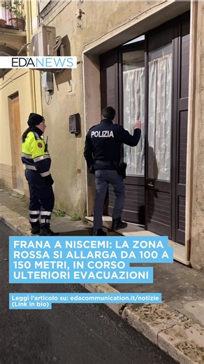 Frana a Niscemi: Evacuazioni e Zona Rossa Ampliate