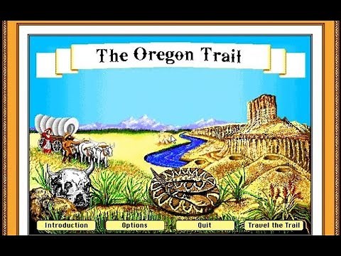 Oregon Trail Classic Edition (1993) Windows MS-DOS Game Play