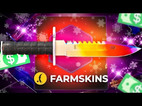 I PULLED M9 BAYONET FADE ON LAST TIME | Farmskins Promo Code 2025 | Farmskins Case Opening