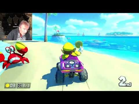 Mario Kart ~ Cheep Cheep Beach ~ Wario ~ Shell Cup DS 1080p
