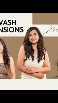 How to wash Hair Extensions | The Shell Hair