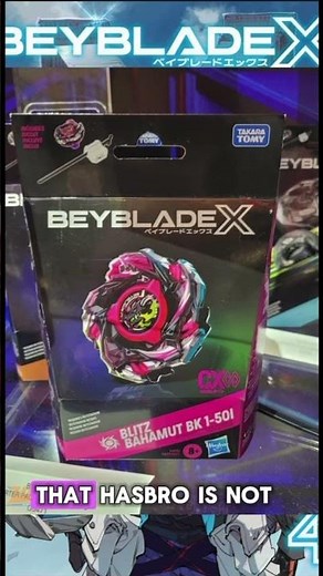 NEW HASBRO BEYBLADE X Blitz Bahamut Revealed!