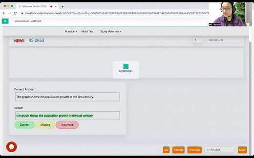 Milestone Study (PTE course) on TikTok