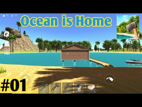 Ocean Is Home: Survival Island | Full Survival Gameplay 🏝️🔥 #ocean #survival