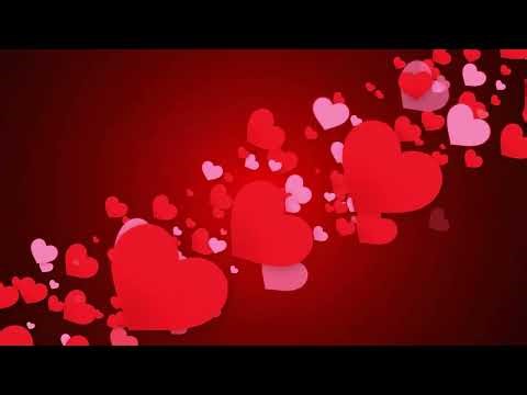 💖 Valentine’s Day Heart Flow Screensaver 🌹 4K Abstract Background for TV | No Music