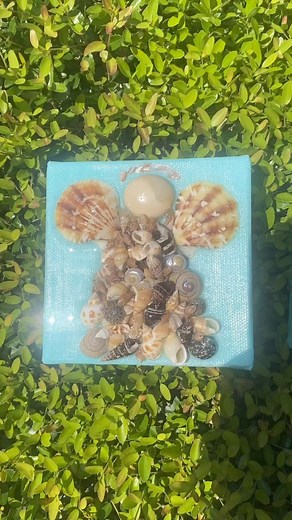 1.4K views · 58 reactions | I’m in love with the seashell angels! Each one is unique! If you want to learn how to paint and create glass art, follow me!  #seashells #seashellart #resinart #glassart #summer #beach | Art & Grace | Facebook