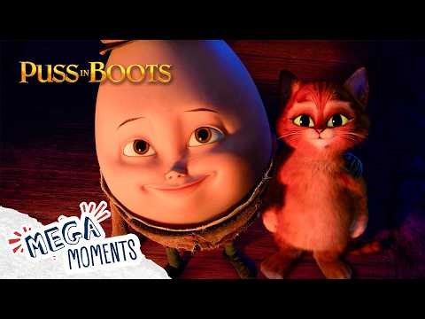 Partners In Crime! 🐱 | Puss In Boots | Mega Moments