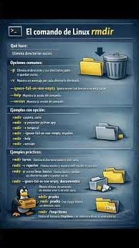 Comando rmdir en #linux