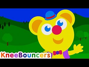 The Bear Song | Toddler Songs | KneeBouncers