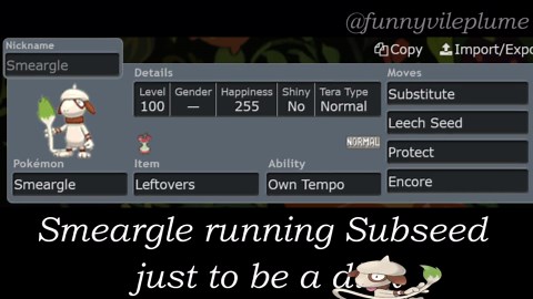 The Many sets of Smeargle