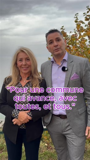 🎥 Deux visages, une même énergie pour Gland !💜💜 À travers cette vidéo, découvrez nos deux candidat·e·s à la Municipalité, engagé·e·s pour une ville plus participative, durable et proche de ses habitant·e·s. Avec Elan Citoyens de Gland, nous défendons : ✅ une politique à l’écoute ✅ des décisions transparentes ✅ des projets concrets pour la qualité de vie ✅ un avenir responsable pour les prochaines générations 💬 Parce que notre Ville se construit avec vous, vos idées et vos besoins, faisons av