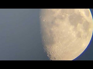 Moon through SkyWatcher Startravel 102/500