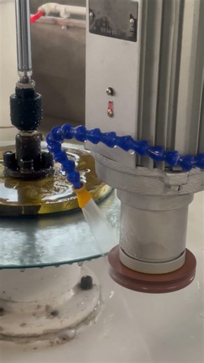 Glass edge grinding Machine #mirror #glass #glassmachinery