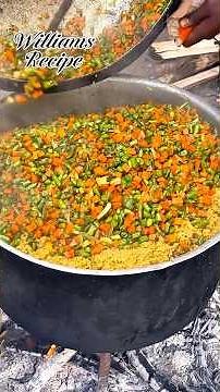 Nigerian fried rice recipe, the best you’ll see in the internet #shorts #friedrice