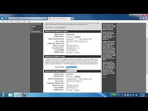 How to configure the wireless settings on your router