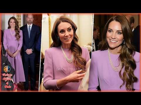 Catherine Stuns In Blush Pink At Powerful Tribute To Queen Elizabeth II’s 100th Birthday